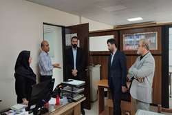 بازدید نماینده مجلس شورای اسلامی از مرکز بهداشت شهرستان رشت